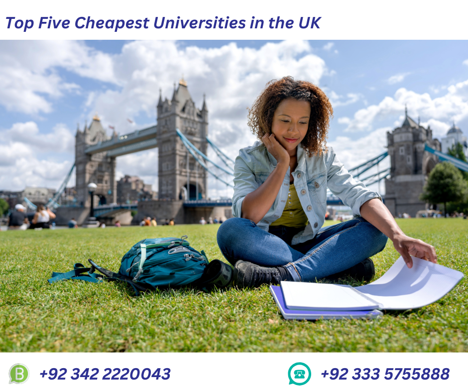 Top Five Cheapest Universities in the UK