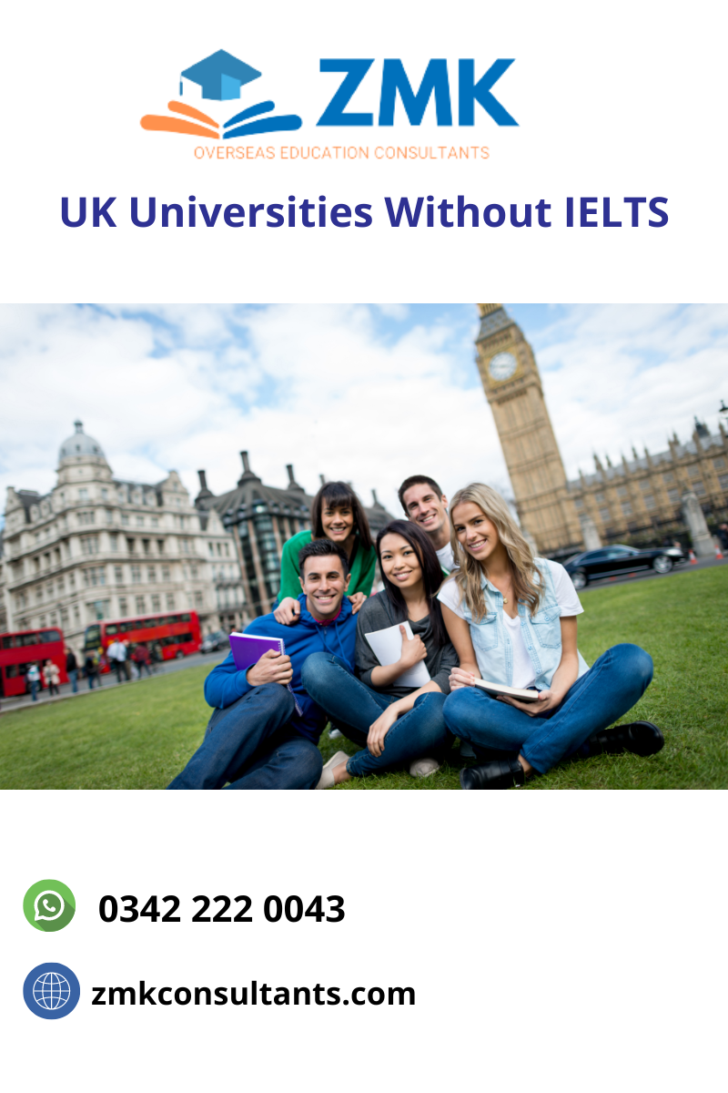 UK University with out IELTS